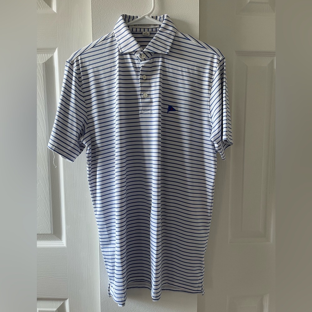 HOLDERNESS & BOURNE Tailored Fit Size Medium Golf Shirt